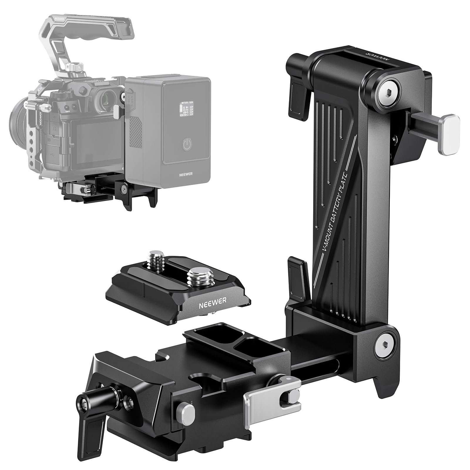 NEEWER V Mount Battery Plate